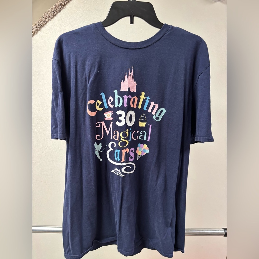 Disney‎ Tee. Celebrating 30th birthday.